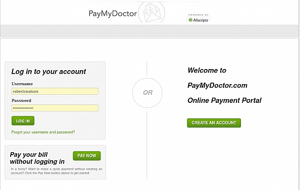 PayMyDoctor - Pay Medical Bill Online at paymydoctor.com